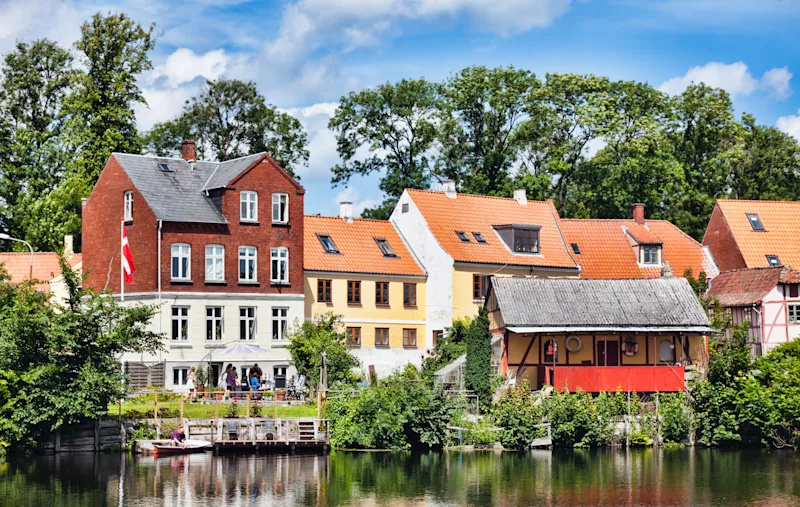 Nyborg på östra Fyn