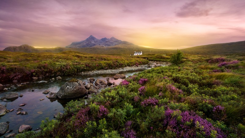 Sligachan river, Scotland