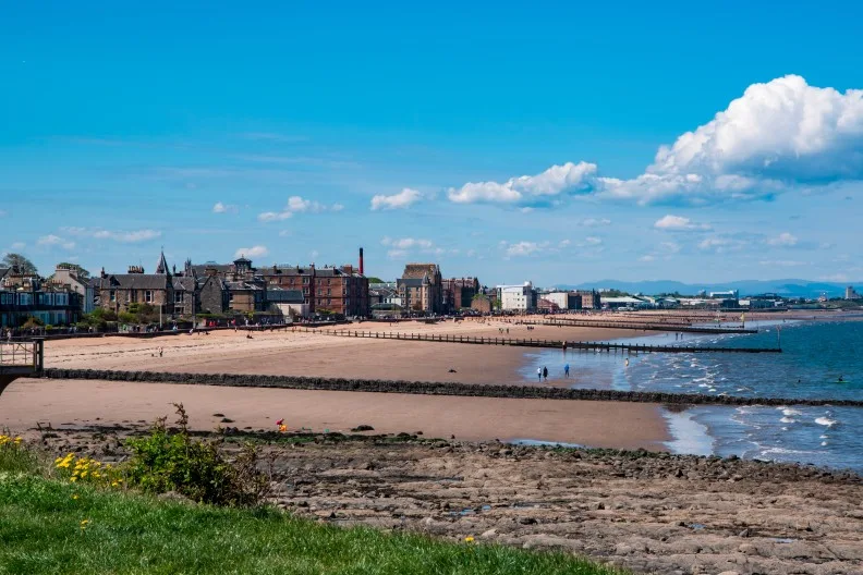 Portobello Beach, near Edinburgh, Edinburgh and The Lothians, Scotland, UK