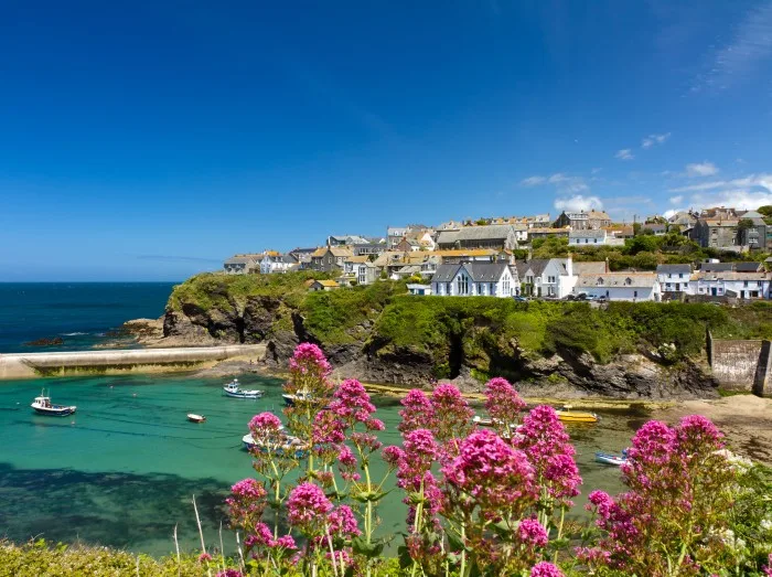 Cove and harbour of Port Isaac, Cornwall