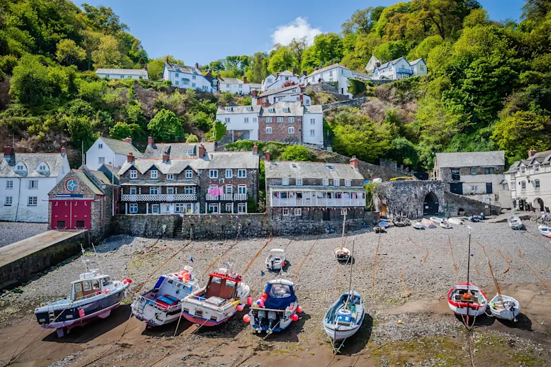 Clovelly Beach, North Devon, UK