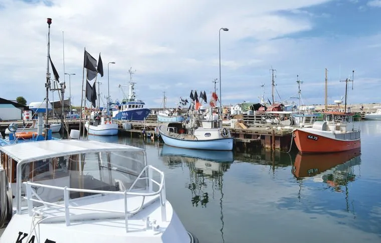 Vissersboten op Sjællands Odde