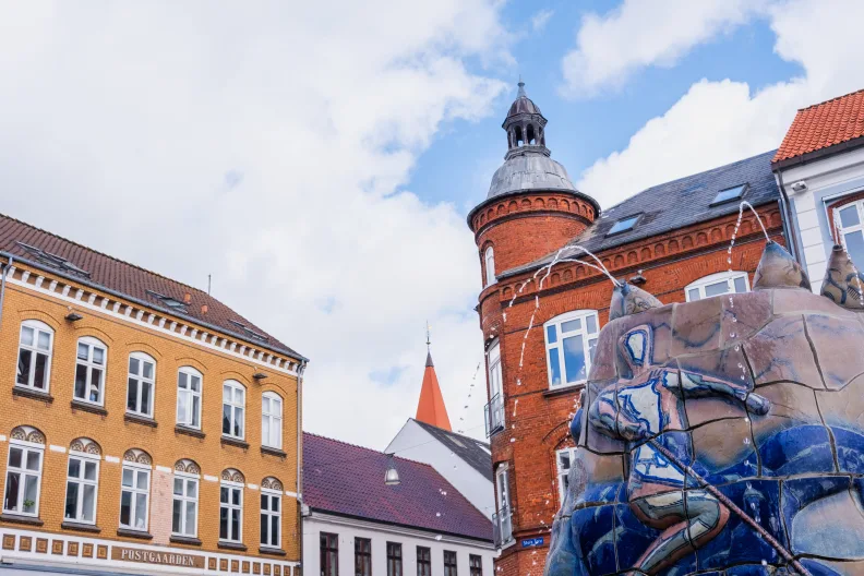 Holstebro Innenstadt.