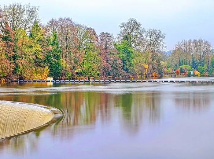 Belper, Derbyshire in autumn