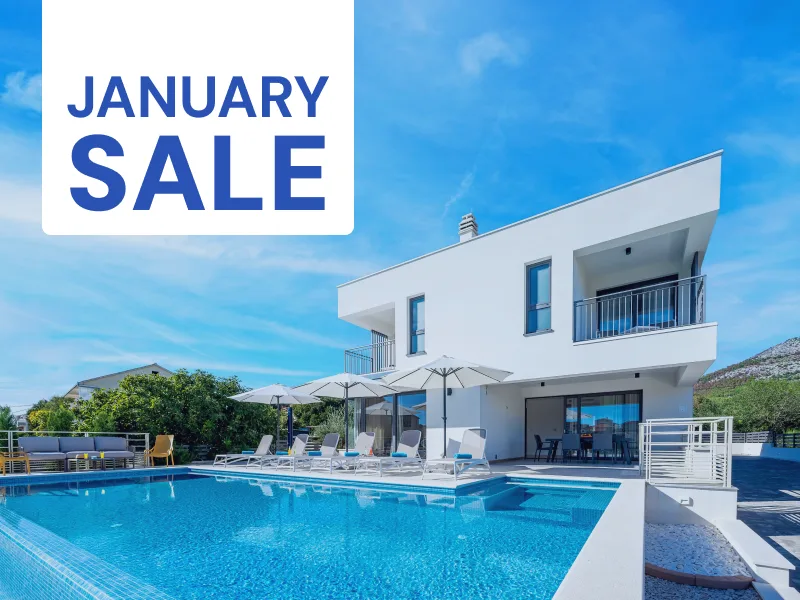 Begin the year the James way, with a villa getaway.