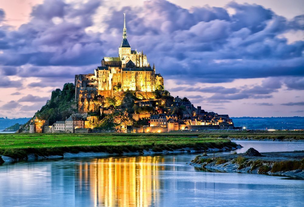 Besøg Mont Saint Michel på ferie i Frankrig