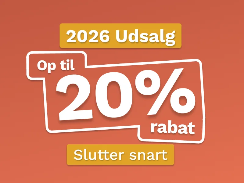 Få din 2026 ferie til nedsat pris
