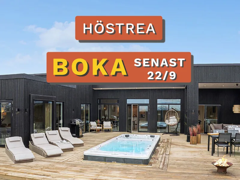 Upp till 30% RABATT på semester i höst