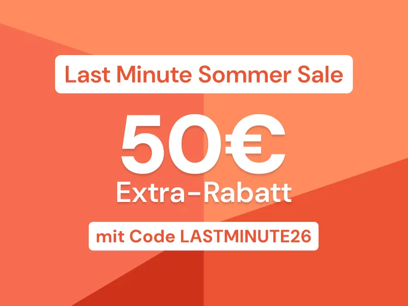 Großer Rabatt! Bis zu 550€ sparen​
