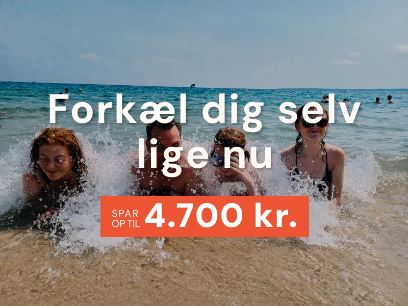 Førstebetaling kun 750 kr.