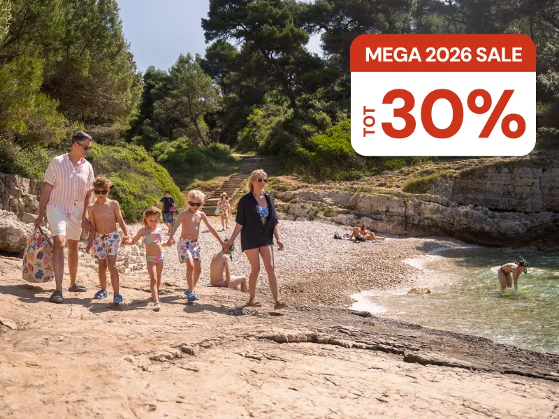 Bespaar €50 extra met kortingscode MEGA2026