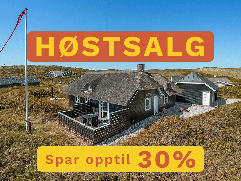 Helt VILDE priser på høstferien nå!