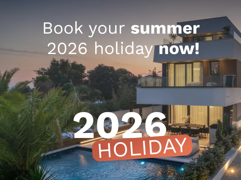 Croatian holiday homes from £525