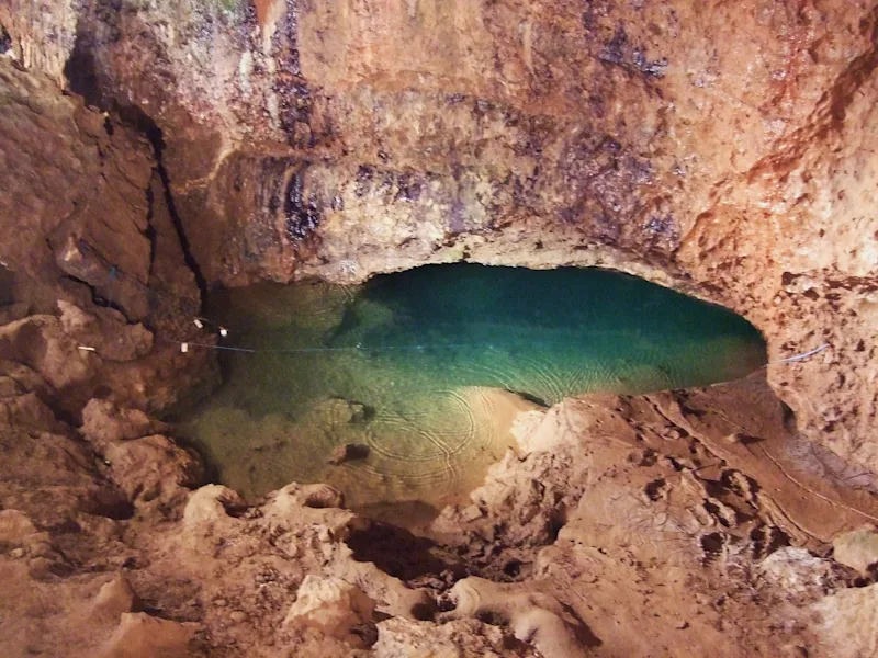 Wookey Hole Caves in Somerset, England, UK