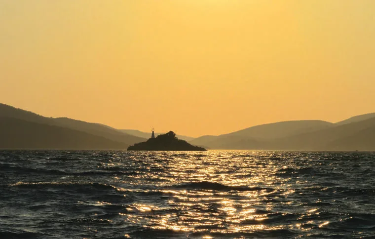 An islet in Trogir archipelago 