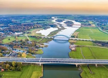 Ansicht über Zwolle Overijssel