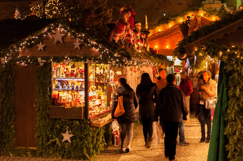 Stuttgart’s Christmas market invites visitors to browse festive goods and soak up the seasonal spirit