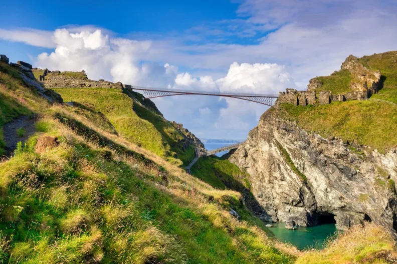 Tintagel Castle, Tintagel, North Cornwall, UK