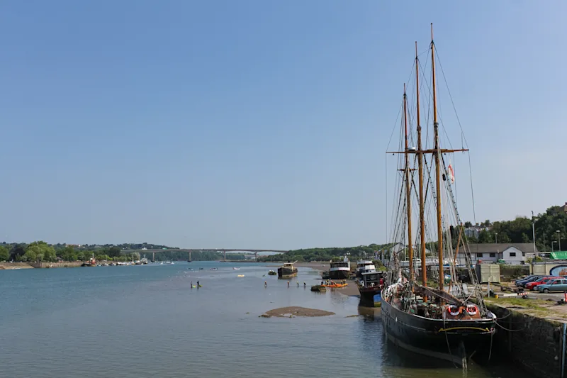 River Torridge, Bideford, North Devon, UK