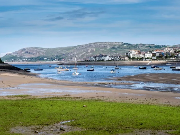 Colwyn Bay in North Wales