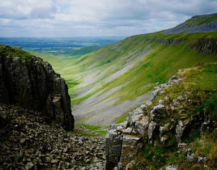 View of the North Pennines countryside