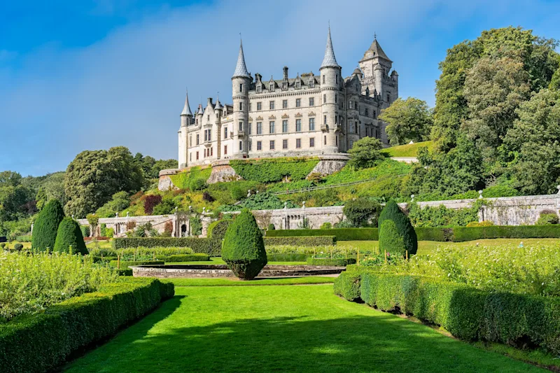 Dunrobin Castle & Gardens, Sutherland, Scottish Highlands, Scotland, UK
