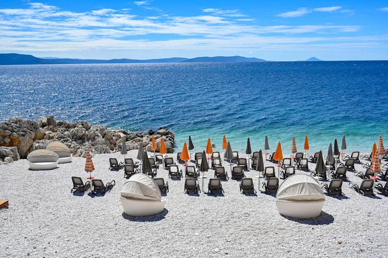 Strand in Kroatien