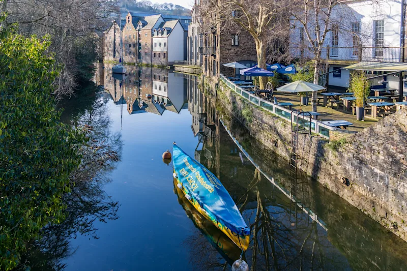 River Dart, Totnes, South Devon, UK