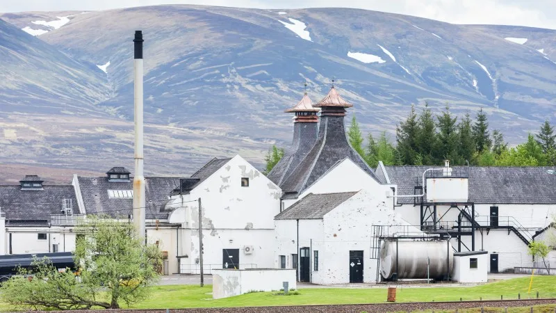 Dalwhinnie Distillery, Inverness-shire, Scotland