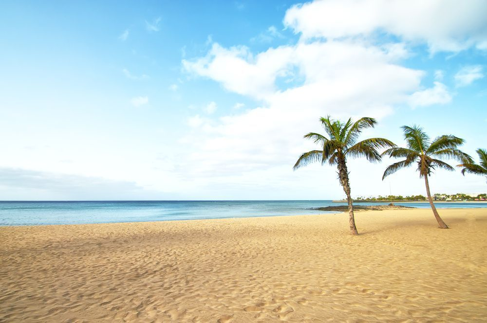 Strand på Lanzarote