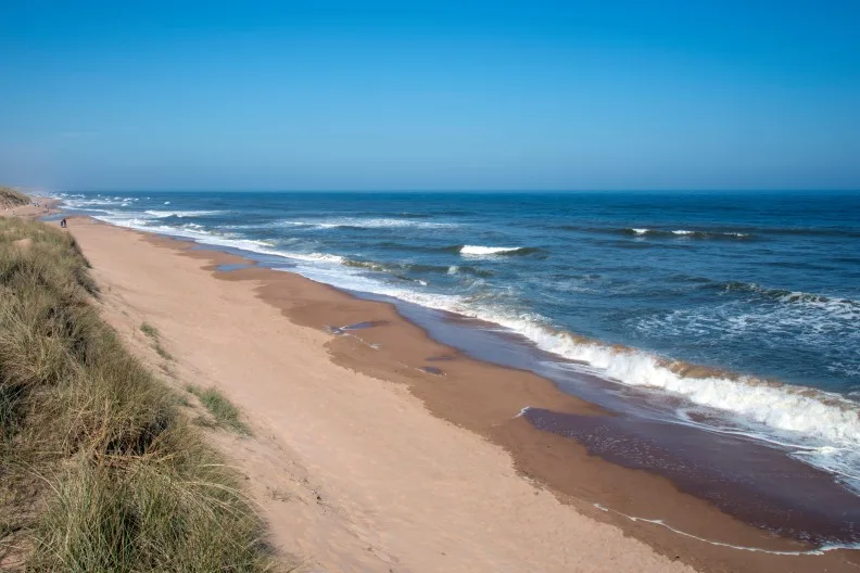 Balmedie Beach, near Aberdeen, Aberdeenshire, Scotland, UK