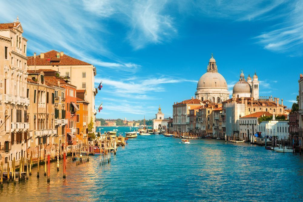 Se grand canal på jeres feriehus ferie i Venedig