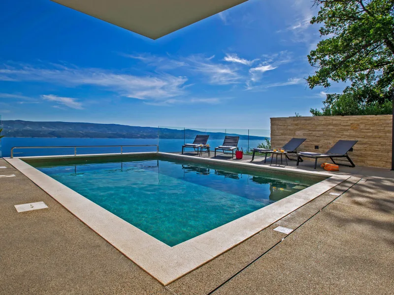 Ferienhäuser mit Wellness & Meerblick