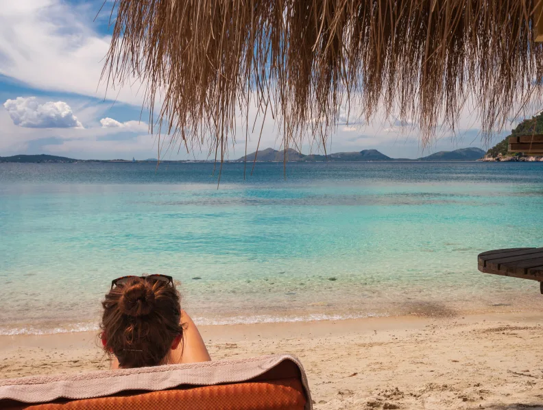 Die Bucht von Platja de Formentor auf Mallorca.