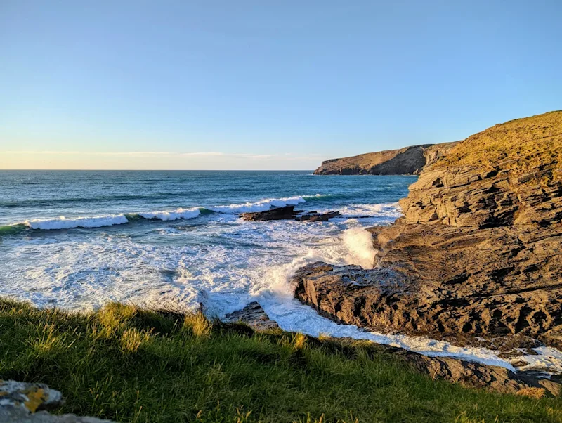 Coastline around Camelford