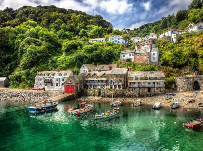 From the Beautiful Fishing Port of Clovelly in Devon