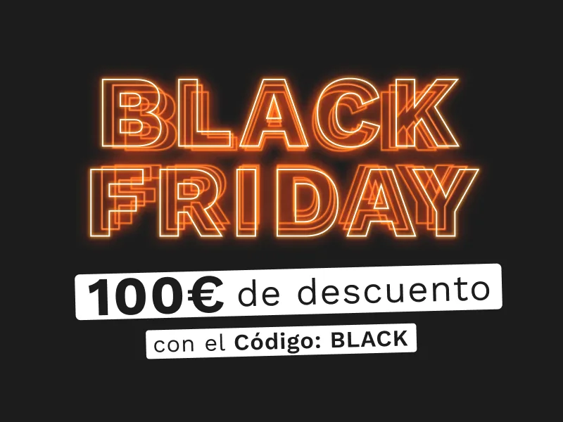 Disfrute 2026 con ventaja Black Friday