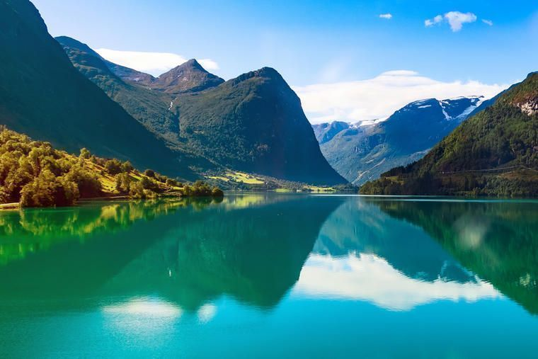 Nordfjord i Sogn og Fjordane, Norge