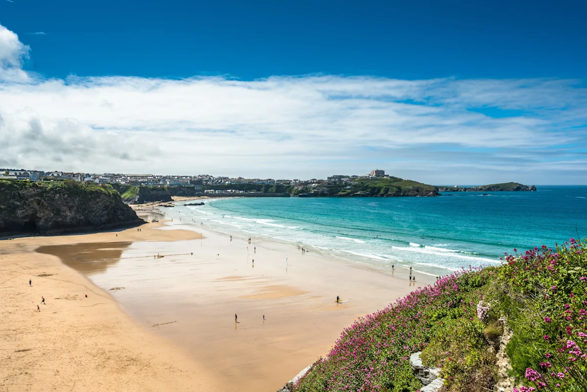 Newquay beach