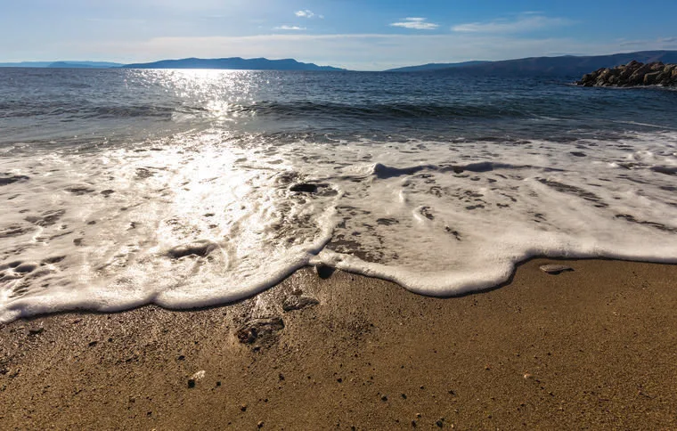 Sandy Beach Near Senj