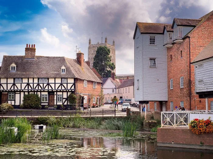 Tewkesbury on the Avon