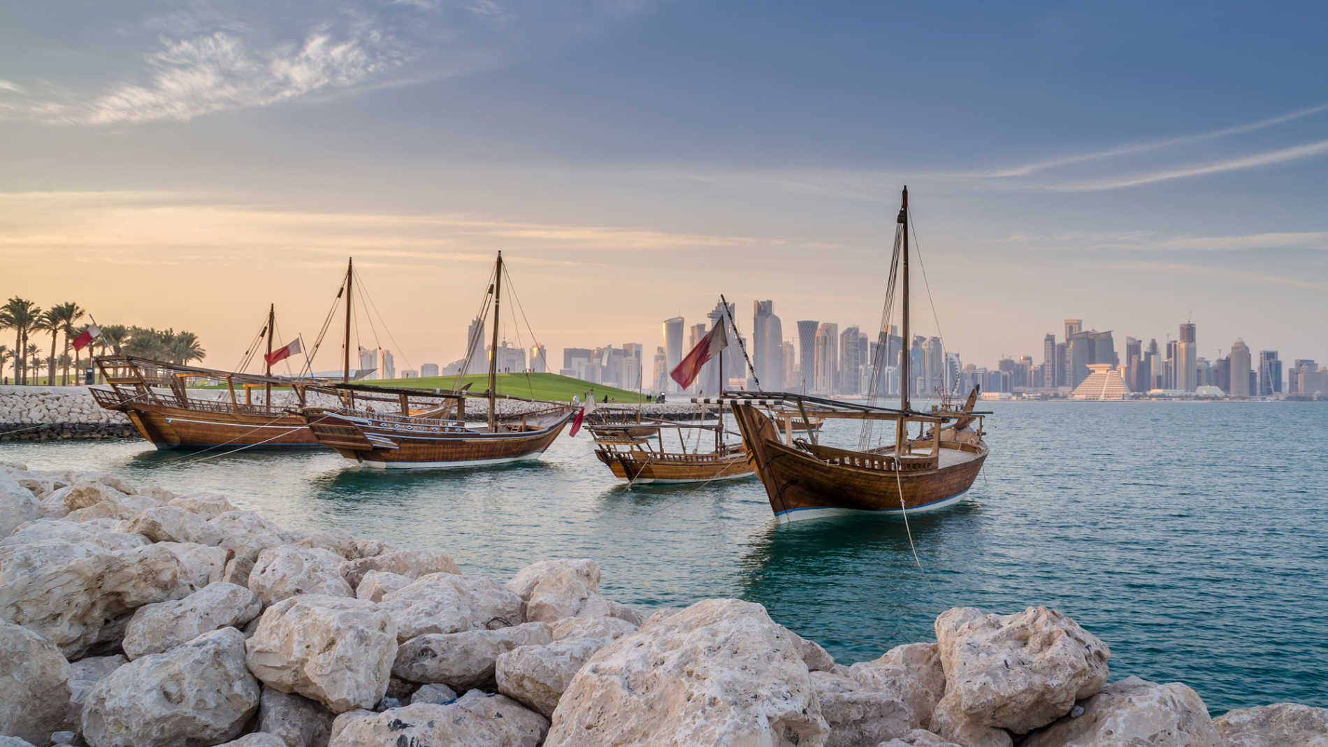 25 Spaces Real Estate - Doha Dhow skyline