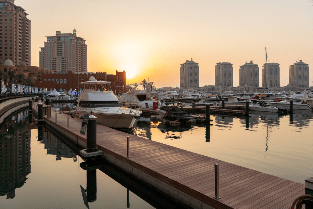 Which beautiful areas of Qatar are the most sought after
