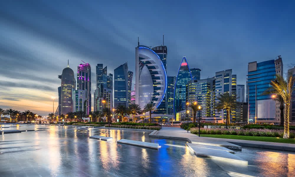 Doha Skyline Qatar