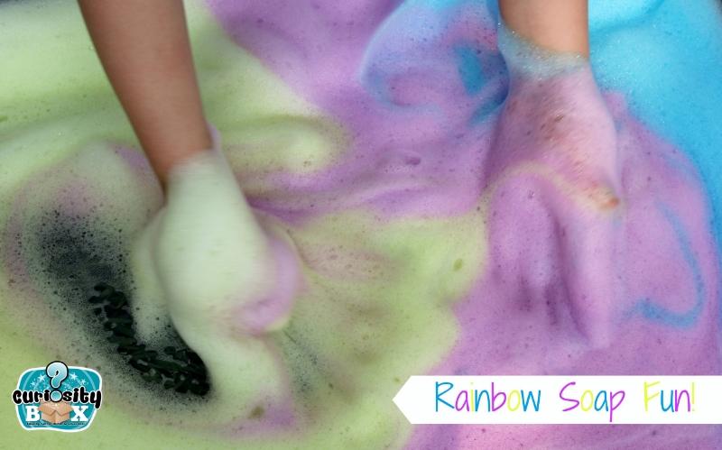 Rainbow Soap Fun!