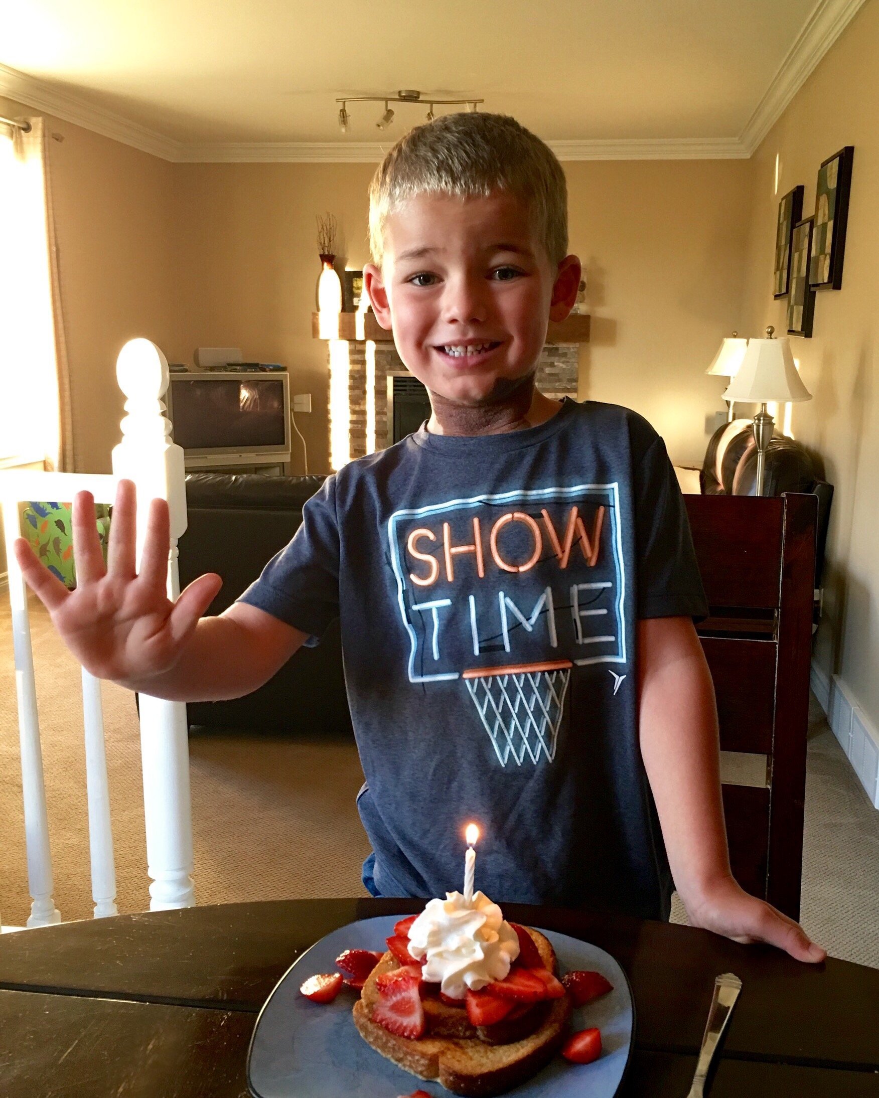 Banana Split Kabobs for Lucas’ 5th Birthday