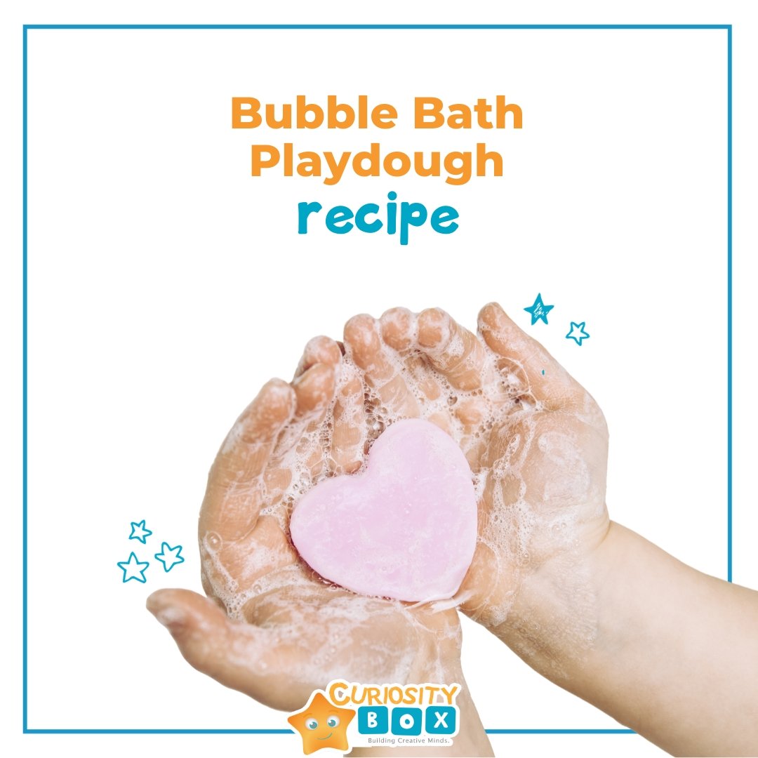 Bubble Bath Playdough Recipe