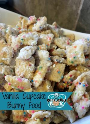 Vanilla Cake Bunny Food