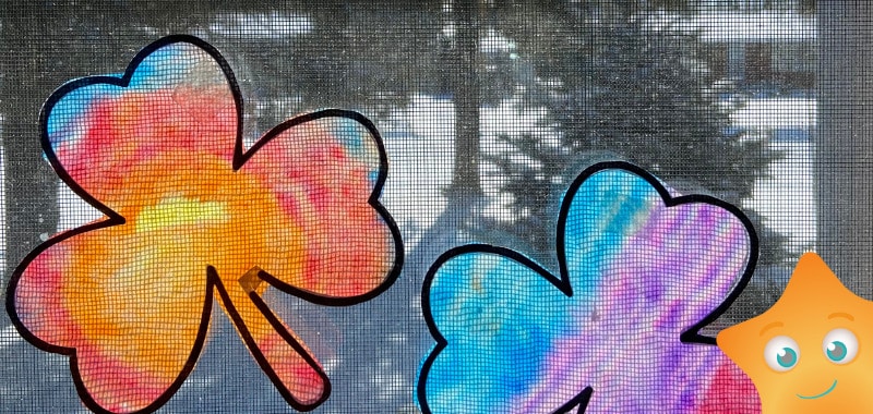 Shamrock Suncatcher Craft