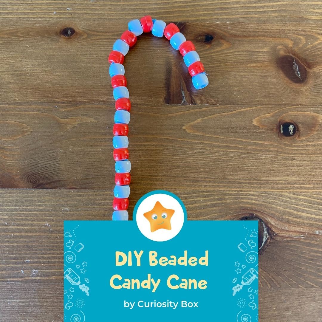 DIY Beaded Candy Cane